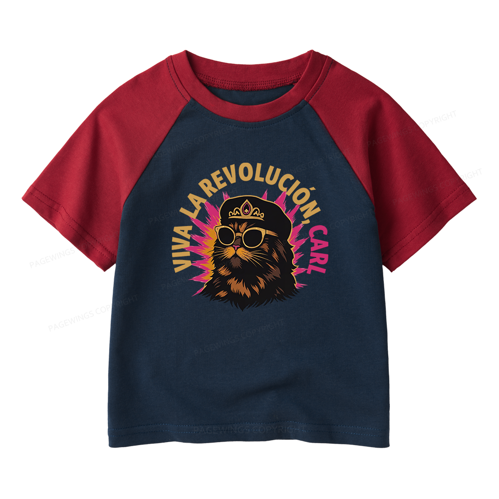 Pagewings Sci-Fi Novel Lover Kids Raglan T-shirt 