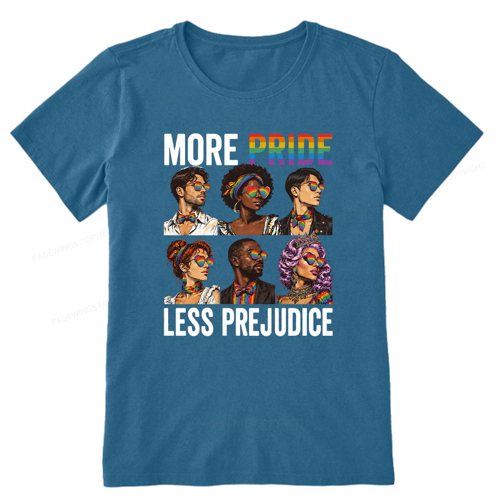 Pagewings More Pride Less Prejudice Unisex Classic T-shirt