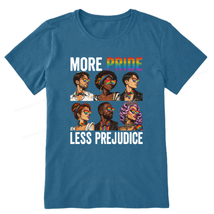 Pagewings More Pride Less Prejudice Unisex Classic T-shirt