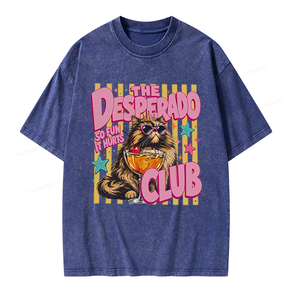 Pagewings Desperado Club Unisex Washed T-shirt