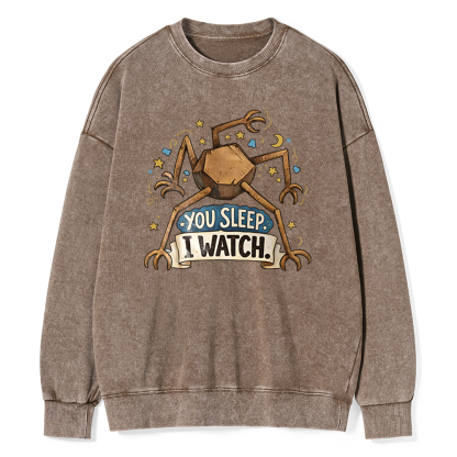 Pagewings Science Fiction Nerd Unisex Washed Sweatshirt