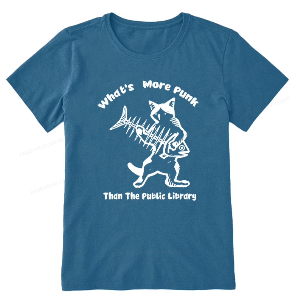 Pagewings What's More Punk Than The Public Library Unisex Classic T-shirt