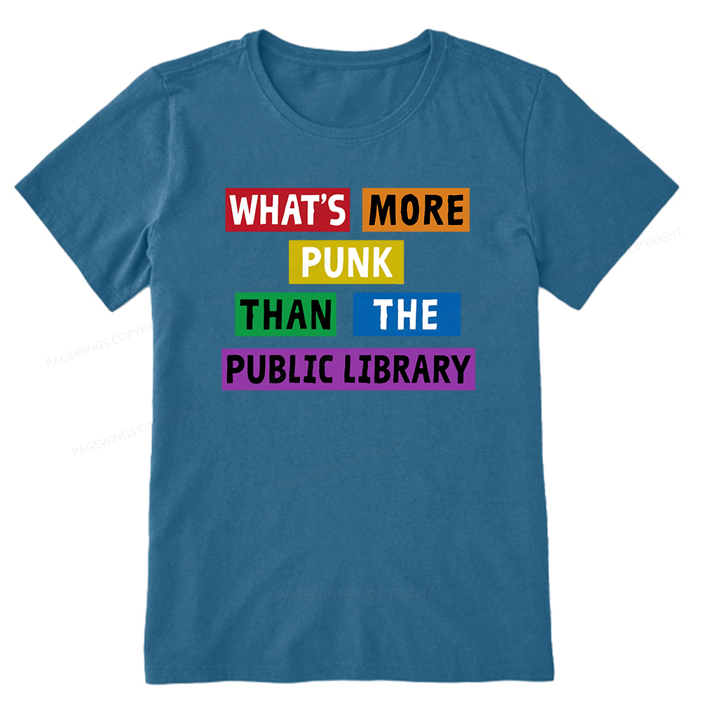 Pagewings What's More Punk Than The Public Library Unisex Classic T-shirt