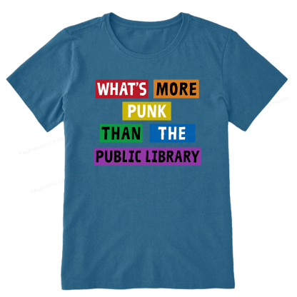 Pagewings What's More Punk Than The Public Library Unisex Classic T-shirt
