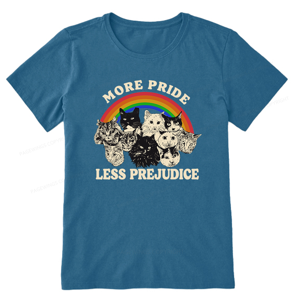 Pagewings More Pride Less Prejudice Unisex Classic T-shirt