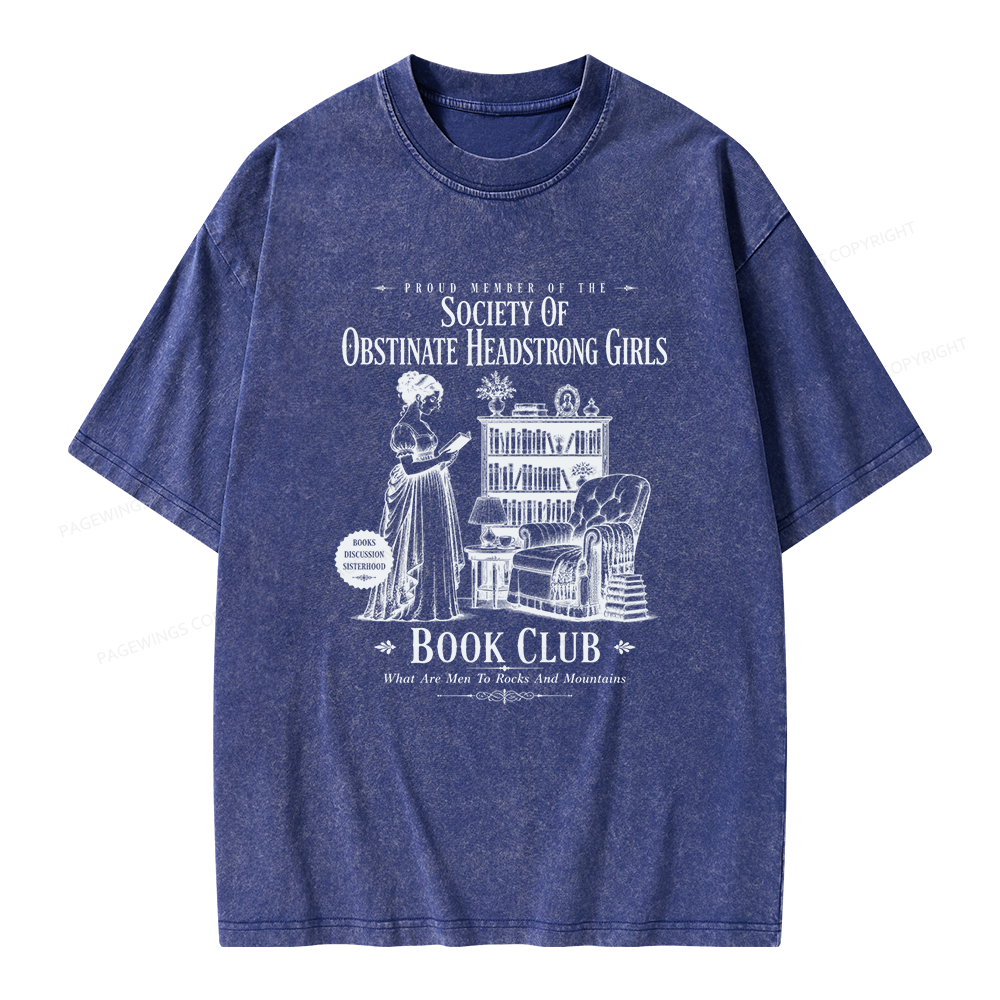 Pagewings What Are Men To Rocks And Mountains Unisex Washed T-shirt