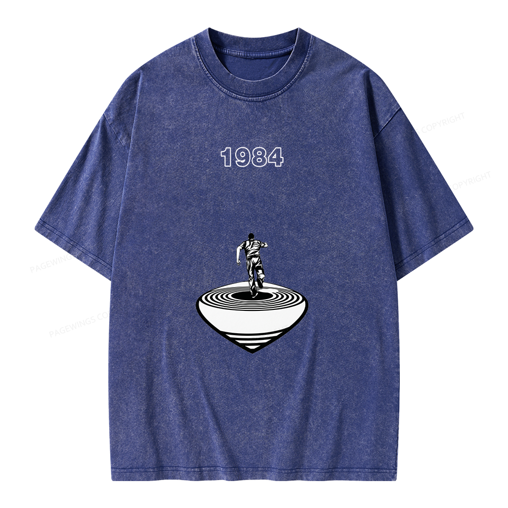 Pagewings Big Brother is Watching You Unisex Washed T-shirt