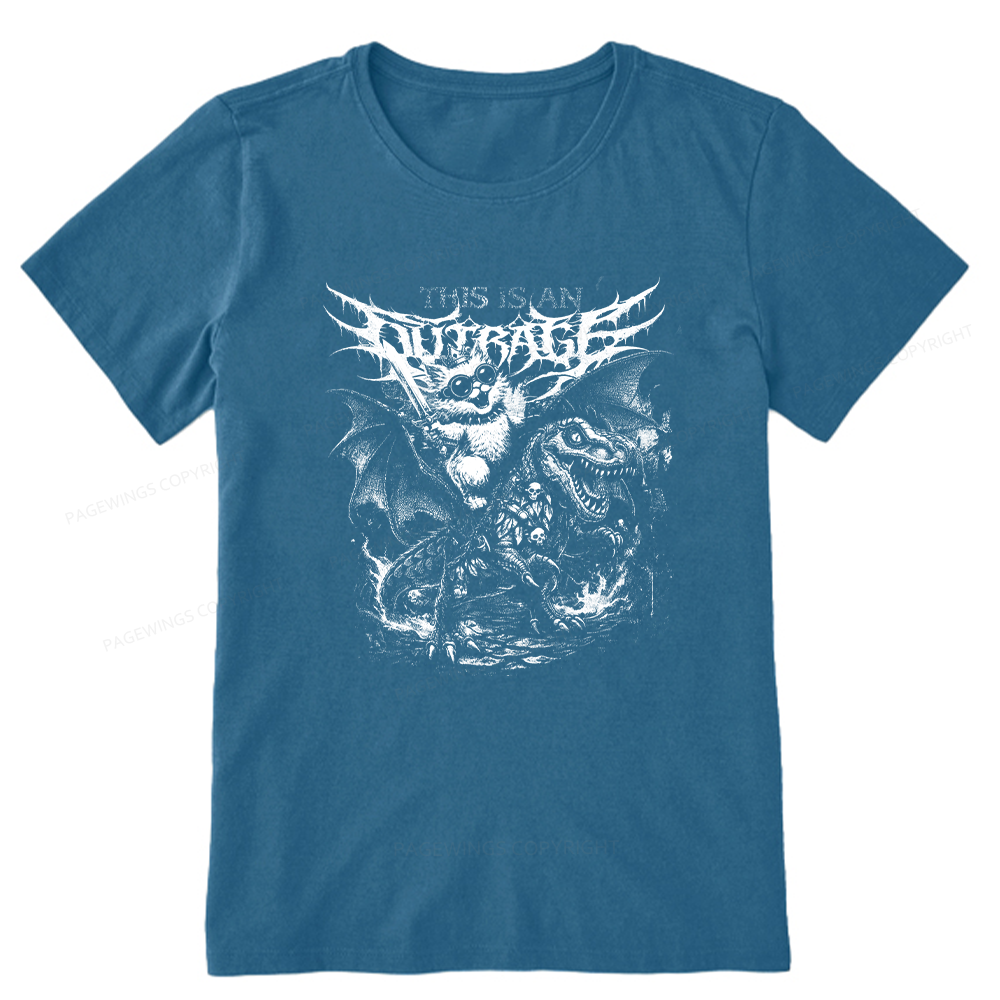 Pagewings This Is An Outrage Unisex Classic T-shirt
