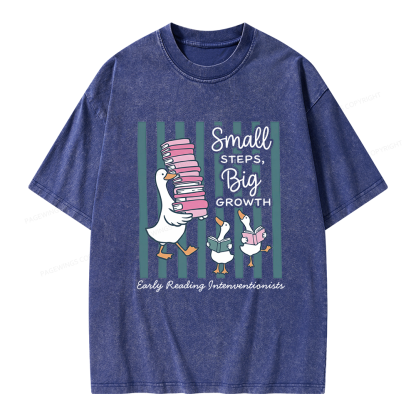 Pagewings Reading Interventionist Unisex Washed T-shirt