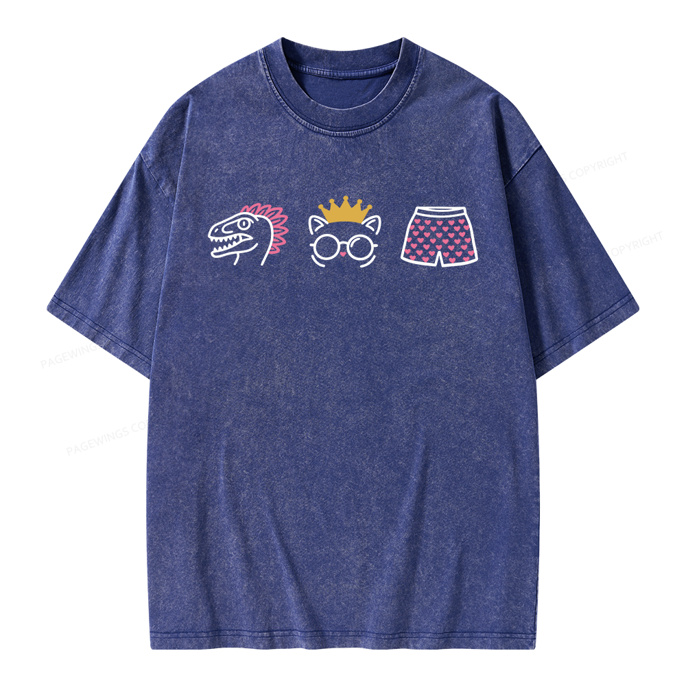 Pagewings Sci‑Fi Nerd Unisex Washed T-shirt