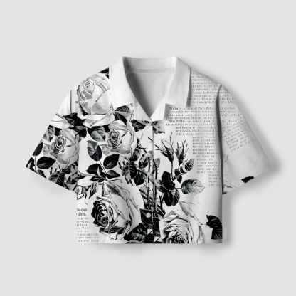 Pagewings One More Chapter Camp Collar Women's Camp Shirt