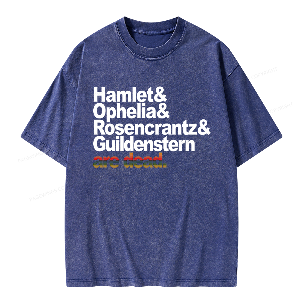 Pagewings Drama lovers Unisex Washed T-shirt