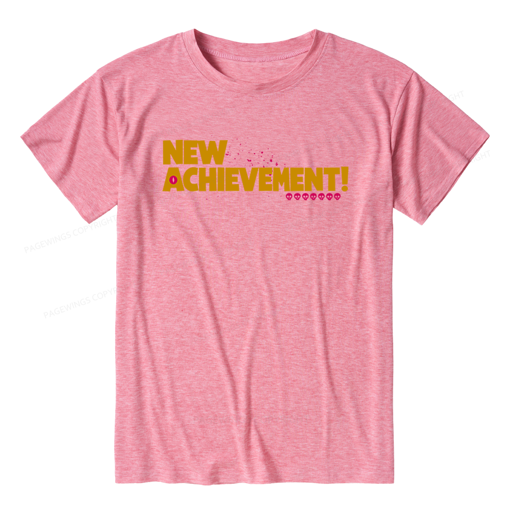 Pagewings Soft New Achievement Unisex Heather T-Shirt