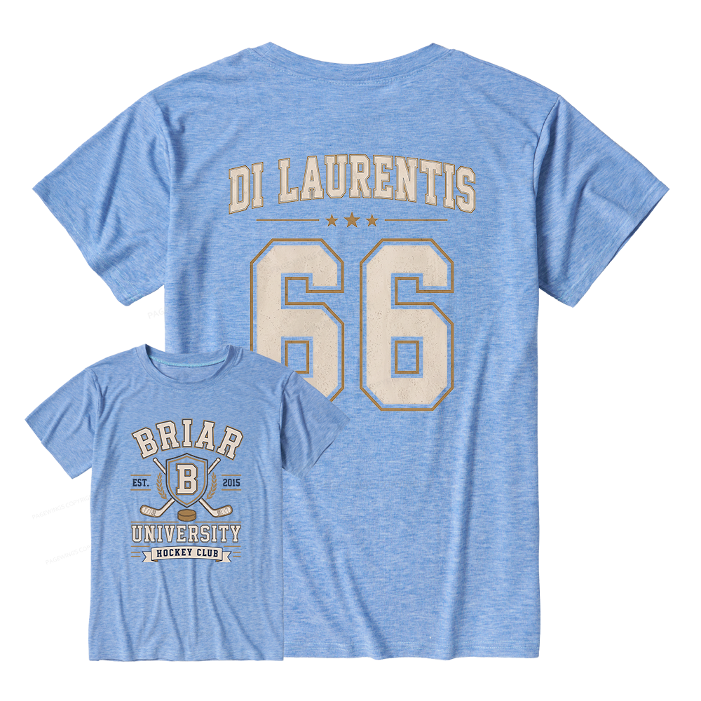 Pagewings Soft Hockey Romance Unisex Heather T-Shirt