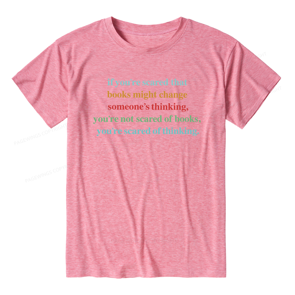 Pagewings Soft I'm With the Banned Unisex Heather T-Shirt