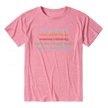 Pagewings Soft I'm With the Banned Unisex Heather T-Shirt