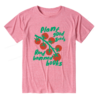 Pagewings Soft Banned Books Literary 12636 Bookish Unisex Heather T-Shirt