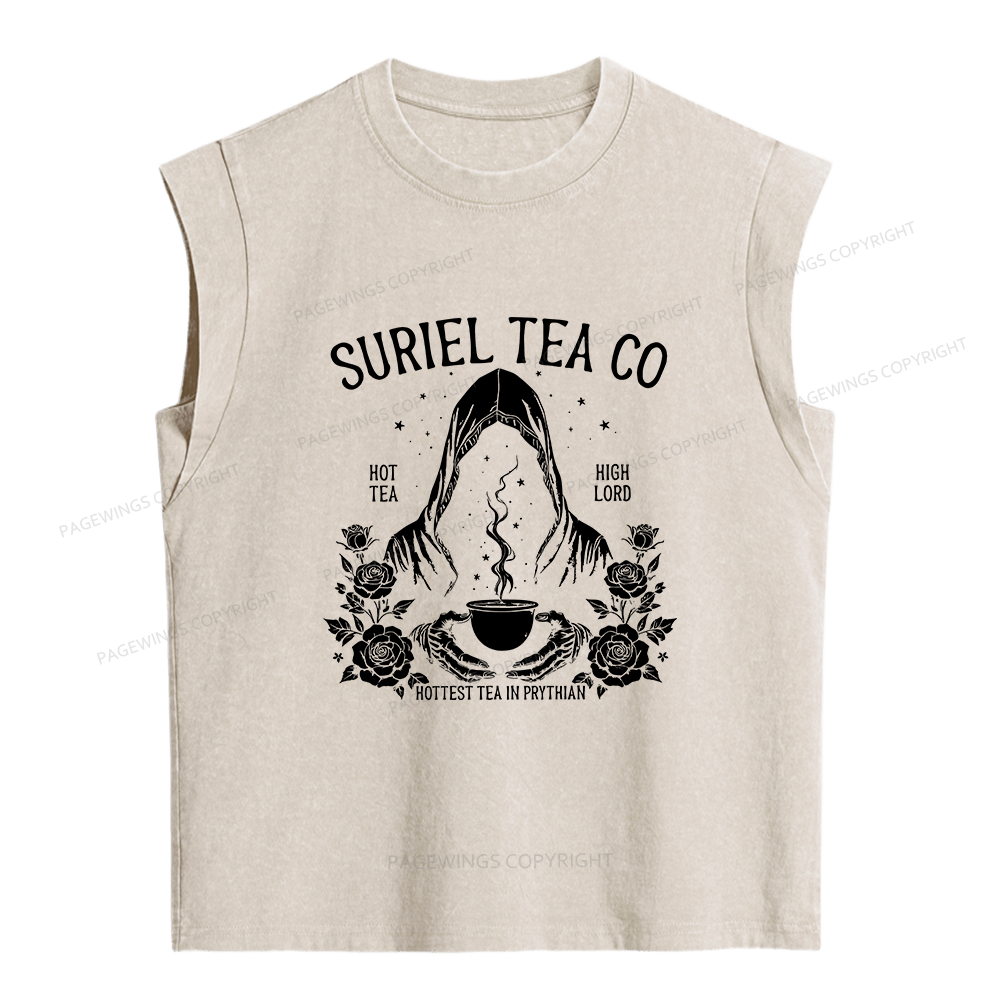 Pagewings Fantasy Reader Women's Washed Tank Top