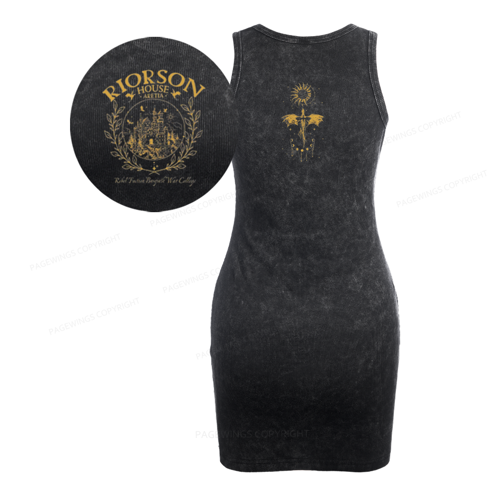 Pagewings Fantasy Bookish Bodycon Tank Dress