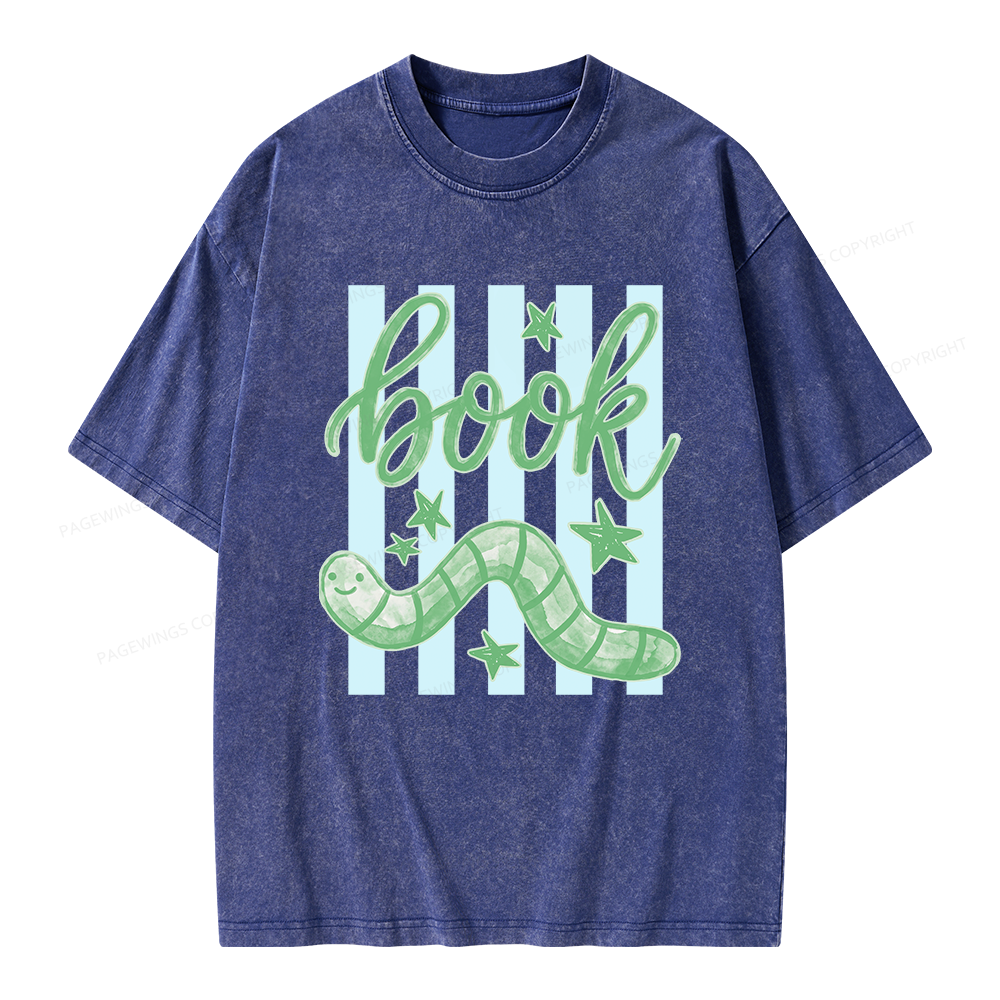 Pagewing Book Lovers Unisex Washed T-shirt