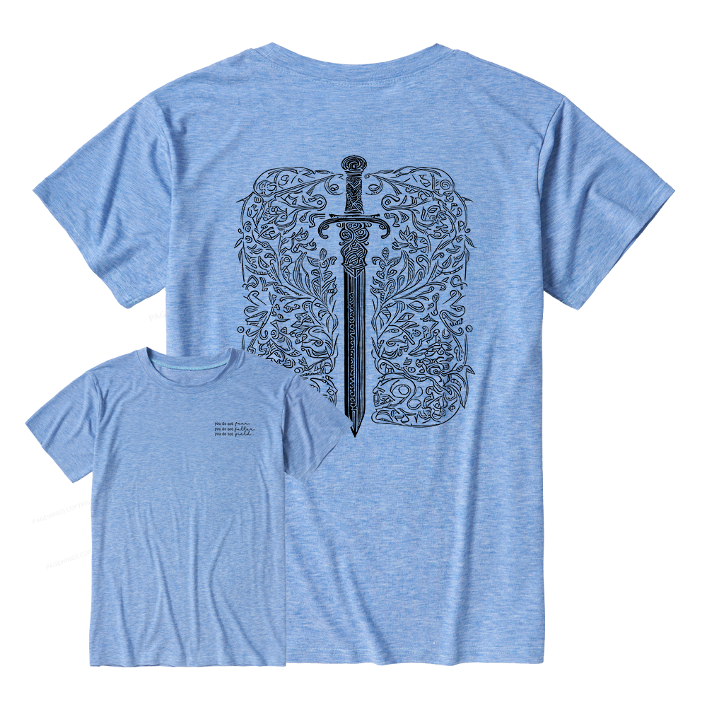 Pagewings Soft Reading Fantasy 11563 Bookish Unisex Heather T-Shirt