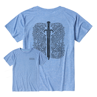 Pagewings Soft Reading Fantasy 11563 Bookish Unisex Heather T-Shirt