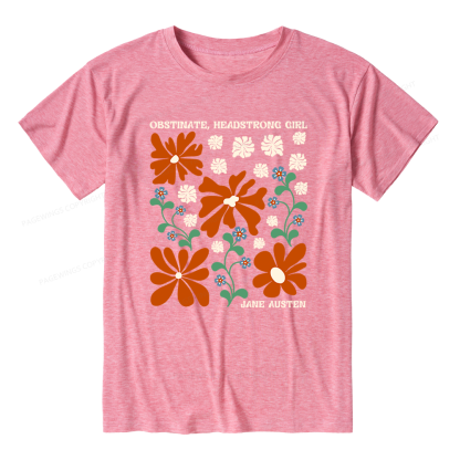 Pagewings Soft Pride and Prejudice 11876 Bookish Unisex Heather T-Shirt