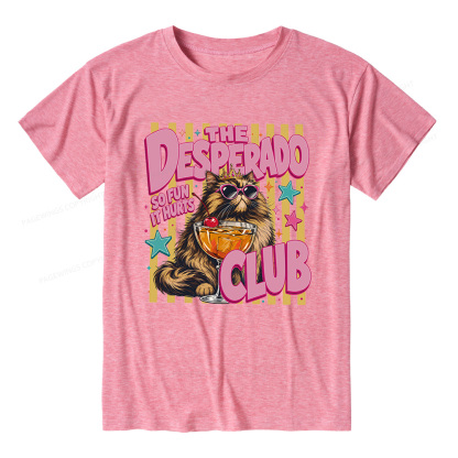 Pagewings Soft Desperado Club Bookish Unisex Heather T-Shirt