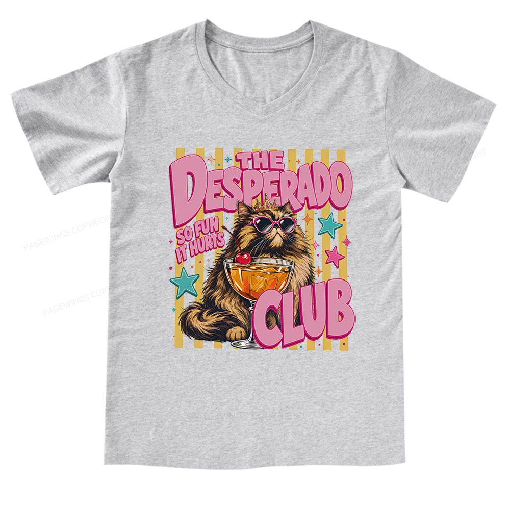 Pagewings Desperado Club V-neck T-shirt