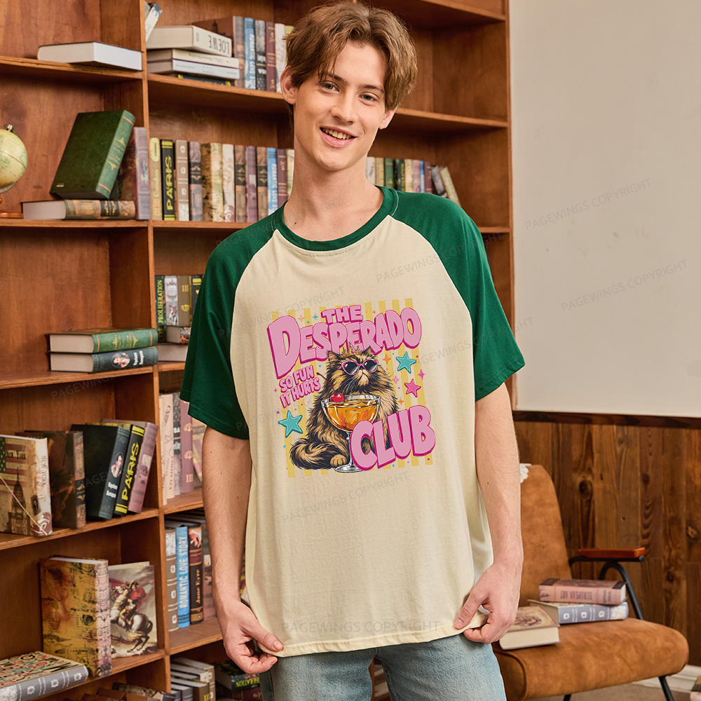 Pagewings Desperado Club Bookish Raglan T-shirt