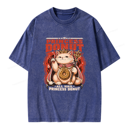 Pagewing Sci Fi Books Lover Unisex Washed T-shirt