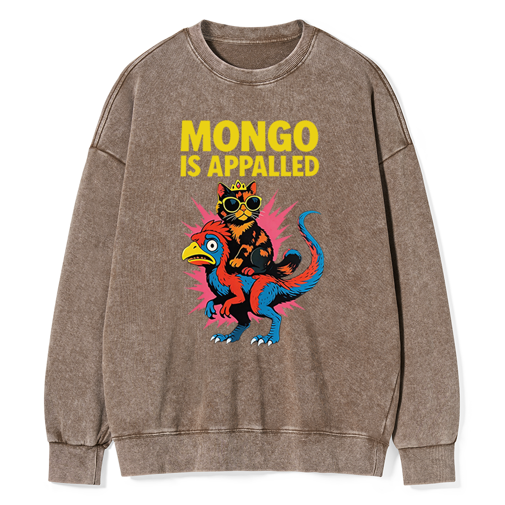 Pagewings Sci-Fi Book Lover Unisex Washed Sweatshirt