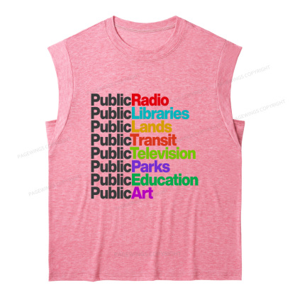 Pagewings Public Libraries 15577 Bookish Women's Heather Tank Top
