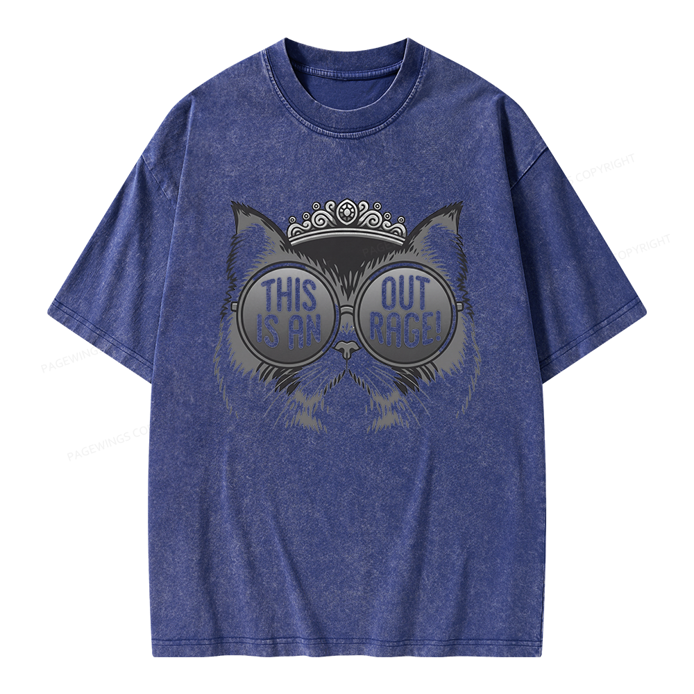 Pagewings Sci Fi Bookish Unisex Washed T-shirt