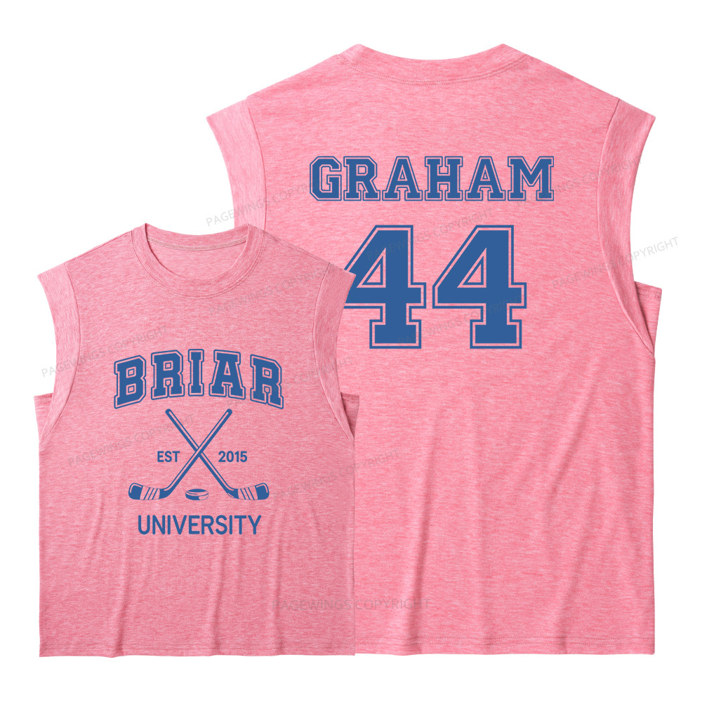 Pagewings Hockey Romance15685 Bookish Women's Heather Tank Top