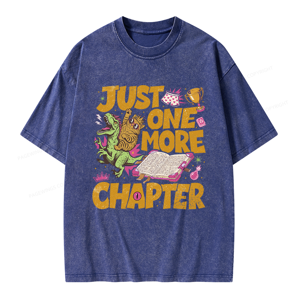 Pagewings Sci Fi Bookish Unisex Washed T-shirt
