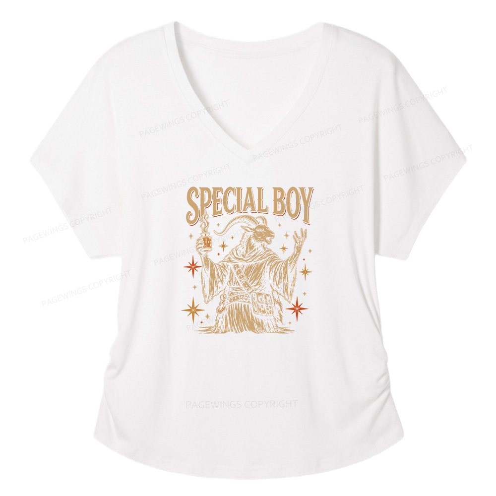Pagewings Sci Fi Bookish16416 Soft Women's Modal V-neck T-shirt