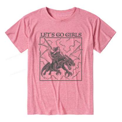 Pagewing Let's Go Girls16145 Bookish Unisex Heather T-Shirt