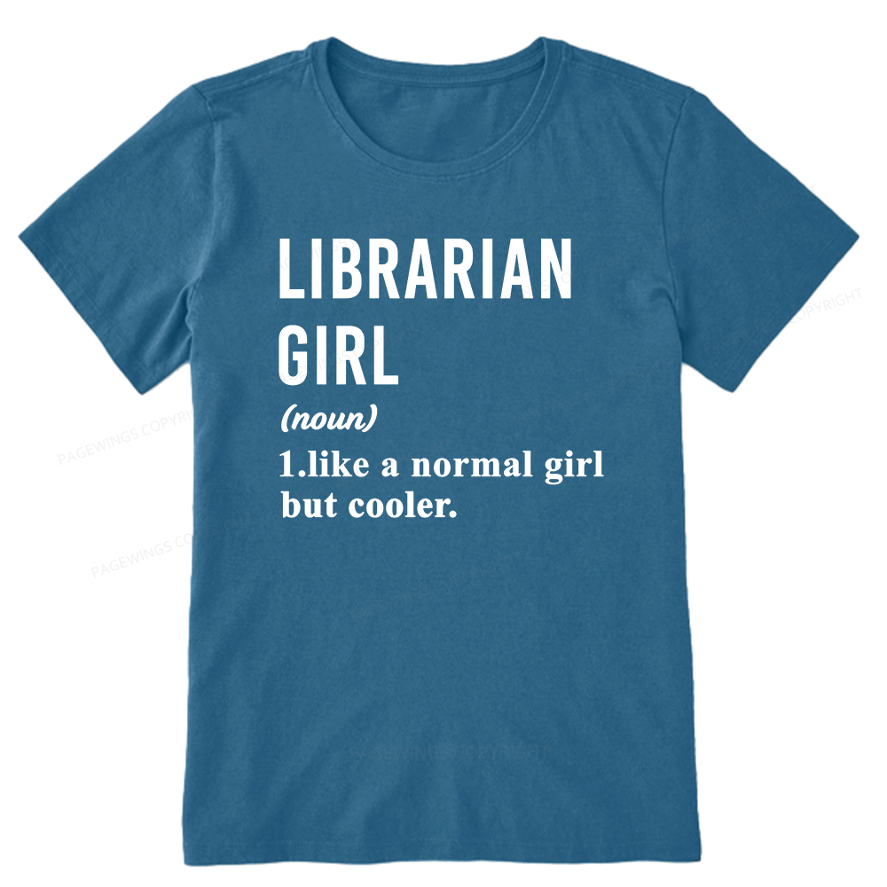 Pagewings Librarian Girl Unisex Classic T-shirt