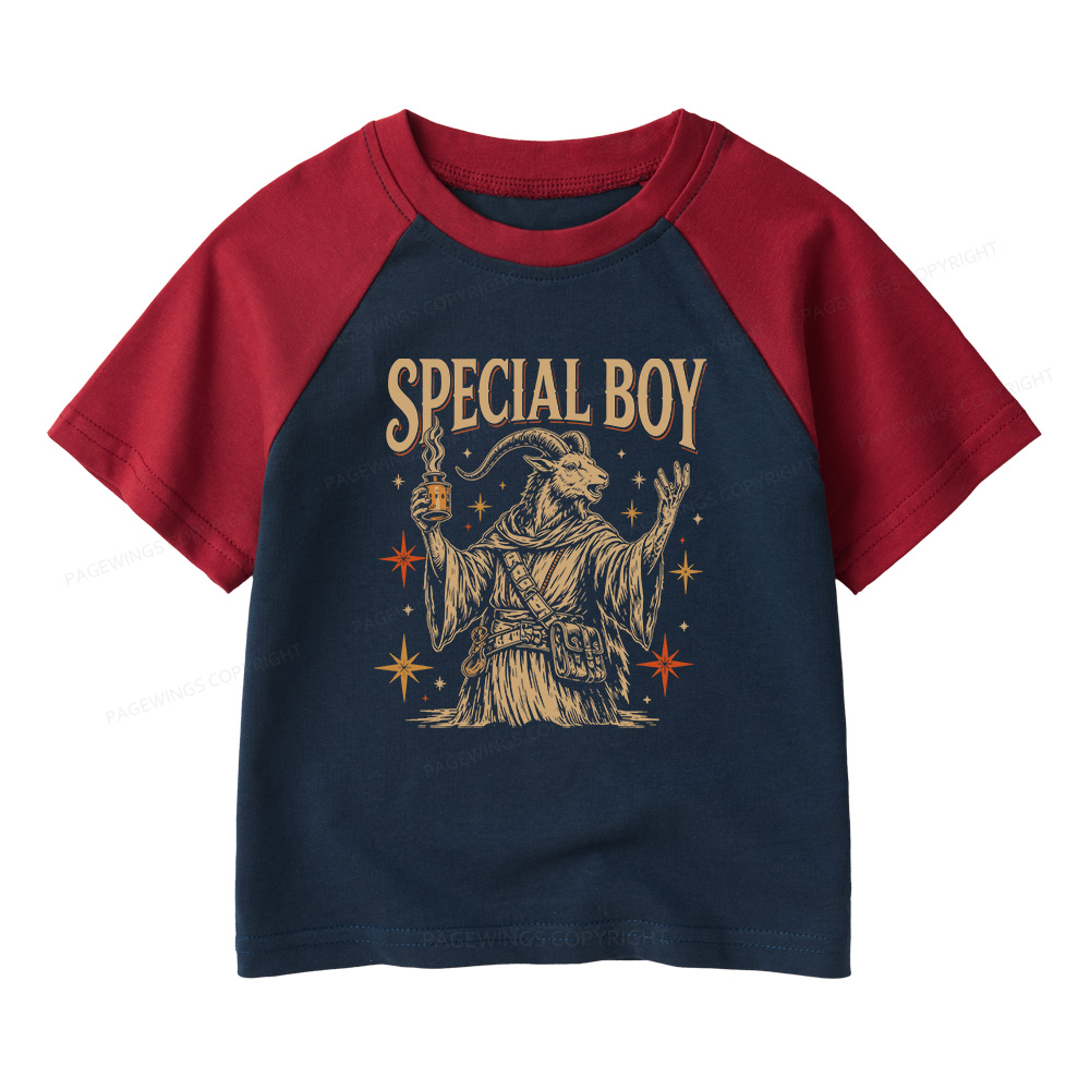 Pagewings Sci Fi Bookish16416 Kids Raglan T-shirt