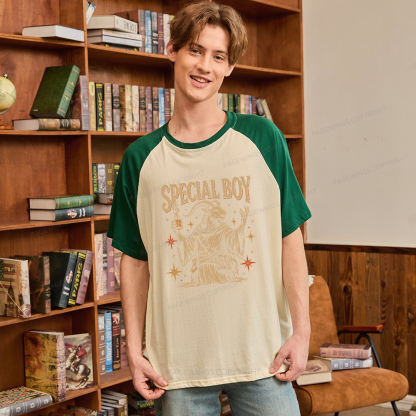 Pagewings Sci Fi Bookish Bookish Raglan T-shirt