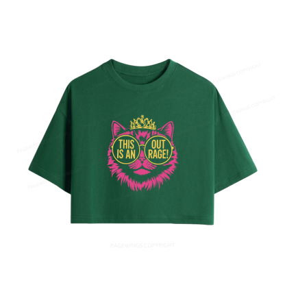 Pagewings Sci-Fi Bookish Women Crop Tops