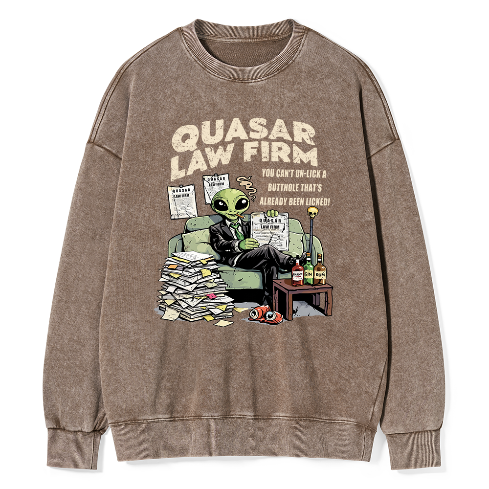 Pagewings Sci‑Fi Fan Unisex Washed Sweatshirt