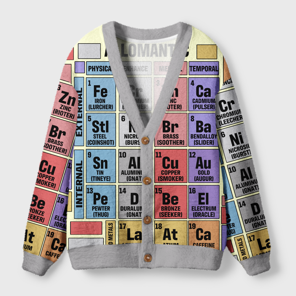Pagewings Allomantic Light Knit Unisex Cardigan Sweaters