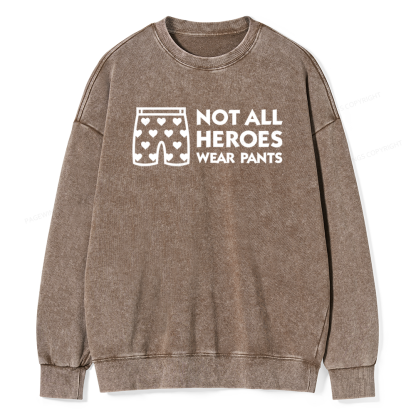 Pagewings Sci-Fi Book Lover Unisex Washed Sweatshirt