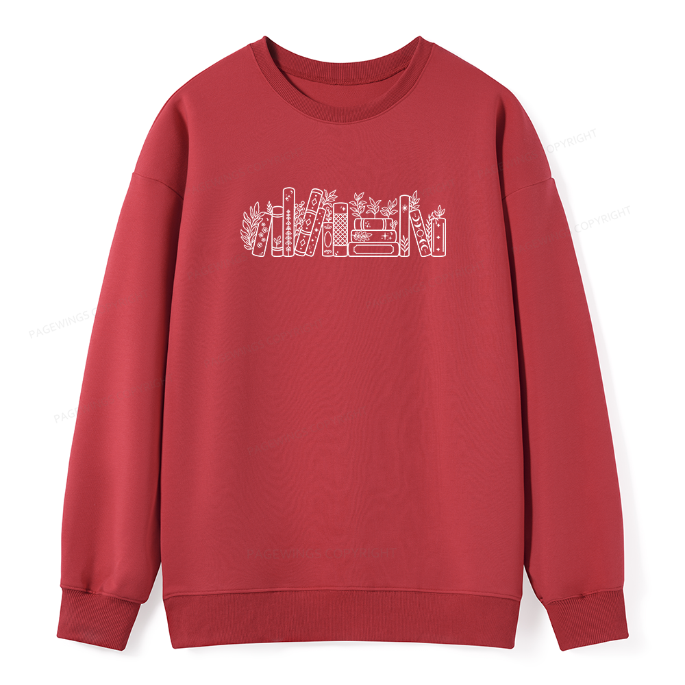 Pagewings No Such Thing As Too Many Books Unisex Classic Sweatshirt