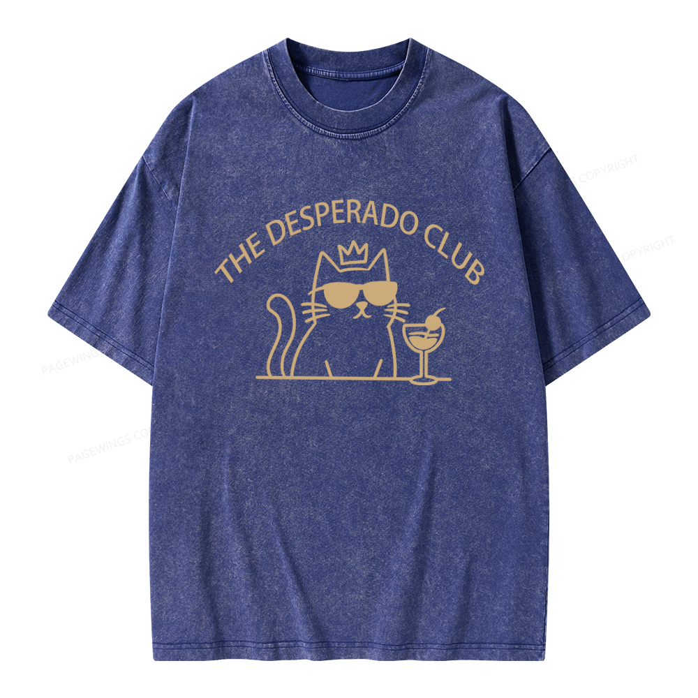 Pagewings Desperado Club Unisex Washed T-shirt