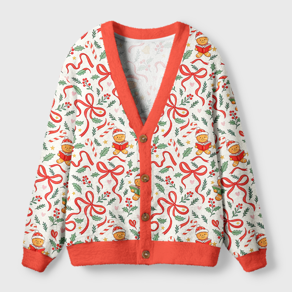 Pagewings Bookish Vibe Light Knit Unisex Cardigan Sweaters