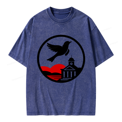 Pagewings Literature Lovers Unisex Washed T-shirt