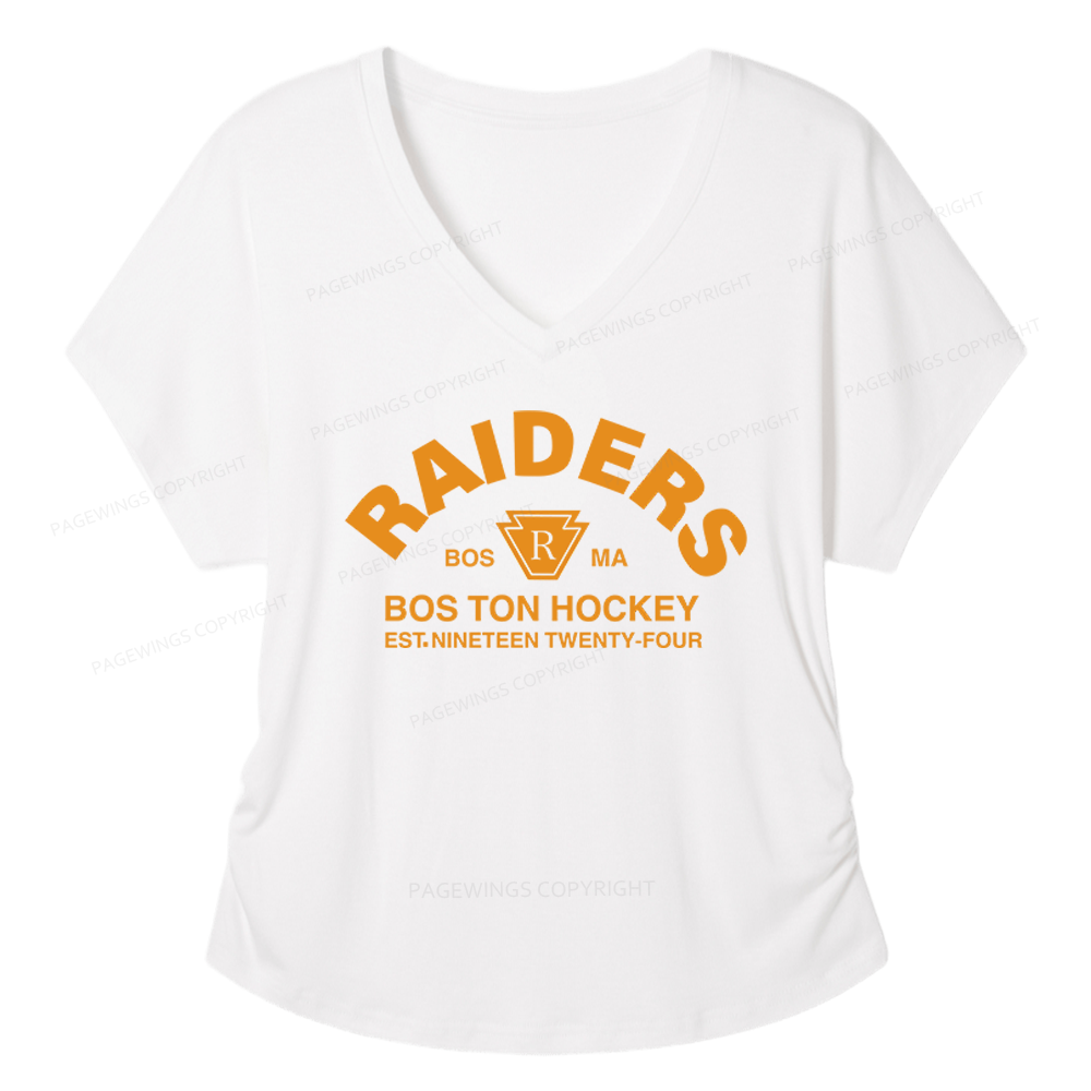 Pagewings Romance Book Women's Modal V-neck T-shirt